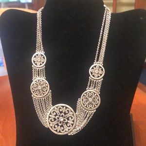 Touchstone crystal by Swarovski necklace